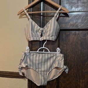 Albion High Waisted 2 Piece Swimsuit